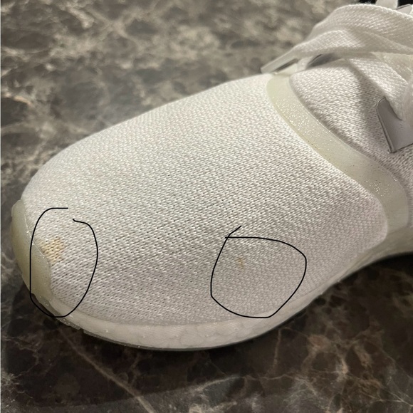 Adidas WMNS NMD_R1 'WHITE SILVER METALLIC Size 9 - Picture 16 of 16